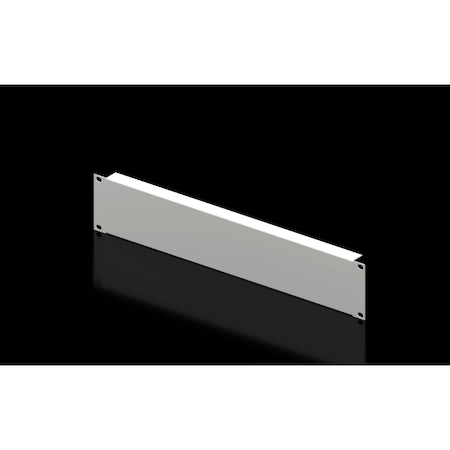 Rittal 2U 19 In. Blanking Panel, 2PK 7152035