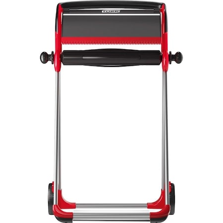 Tork Floor Stand, 20.9 in L x 39.6 in H x 25.4 in W, Metal, Red 6520281