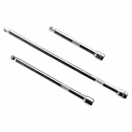 K-Tool International Socket Set 1/4" Dr, 3 Pieces, Chrome KTI-21040