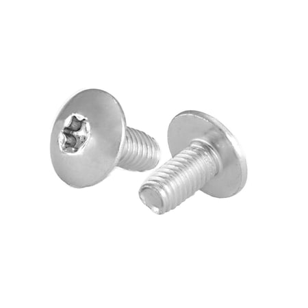 Newport Fasteners #8-32 x 3/8 in, Zinc Plated Steel Pan Head Torx Drive, 2000 PK 499148-2000