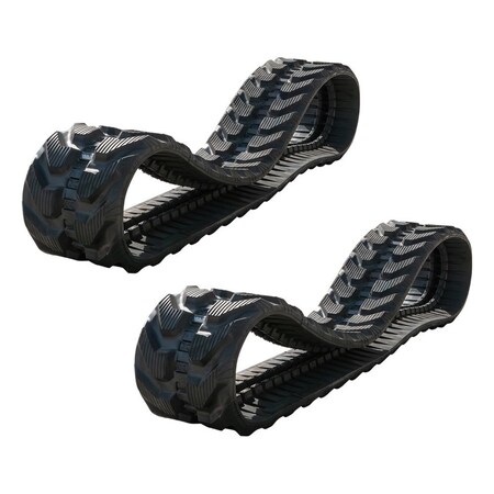 Mytee Products Bobcat Rubber Track 300 x 52-1/2 x 80 For Bobcat Series 231,331, E26, E32, JD 27D, 2PK MPRT-30052580x2