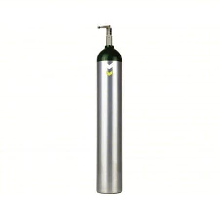 Meret Usa ME Medical Oxygen Cylinder w/Post Valve MECYLP-W