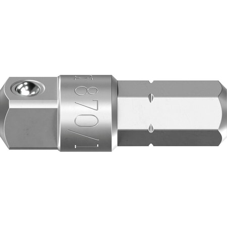 Wera 870/1 Adaptor, 1/4 in x 25 mm 5136000001