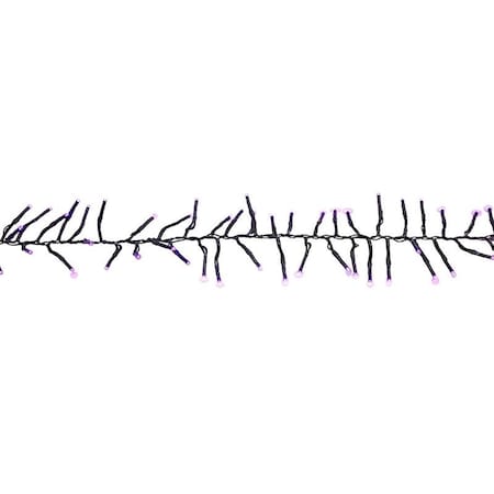 Santas Forest Twinkling Lights, Cluster, LED, Purple 3719