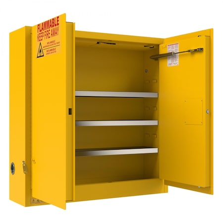 Durham Mfg Flammable Storage, 24 Gallon, Self Close 1024SAWM-50
