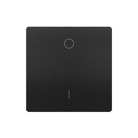 Siemens DELTA style, Antracite cosso Rocker switch with symbols I/O for OFF switch 5TG7141-0AC40