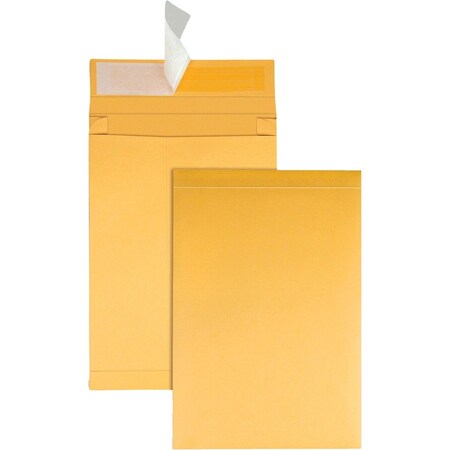 Quality Park Expandable Envelope, Lt Brown, Kraft, PK25 QUA93334