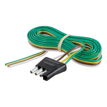 Curt Connector Plug with 48 in Wire, 4-Way 58348