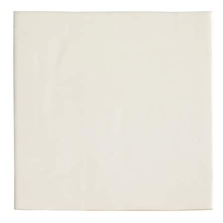 Apollo Tile Terralis 6 x 6 in. Glossy Pearl White Porcelain Square Wall and Floor Tile 4.65 sq ft/case, 19PK UMB88BIADOTA