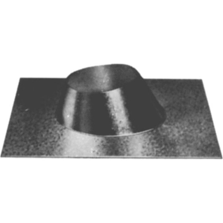 Ameri-Vent Round Flashing, Galvanized Steel 8FFU