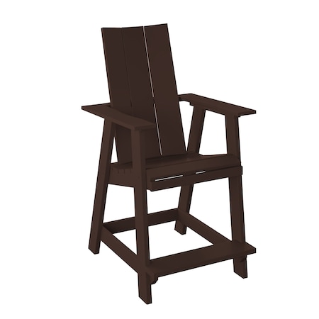 Polybird MODERN BALCONY CHAIR       TUDOR BROWN POLYBIRD P64