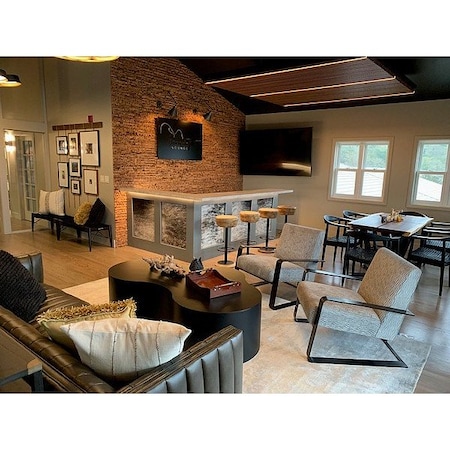 Woodtrends Acoustic Ceiling Tile, MDF, Plywood, Wood Veneer, 24 in W, 8 ft L, 2 in Thick, Dark Walnut WoodGrille