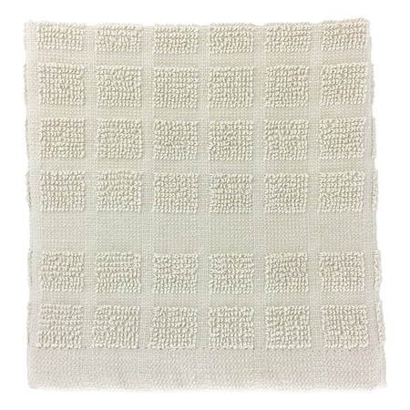 Martex Dish Cloth, Gray, 12" L, 12" W, PK288 1C41646