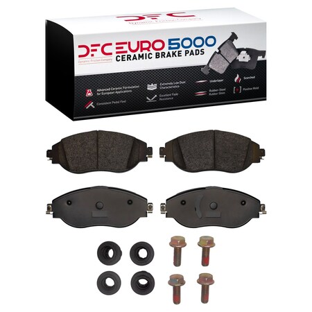 Dfc 5000 Euro Ceramic Disc Brake Pad Set, 1600-1633-11