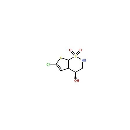 Ak Scientific (S)-3, 4-Dihydro-6-chloro-4-hydroxy-2h-thieno(3, 2-e)-1, 2-thiazine-1, 1-dioxide (1g), CAS 160982-16-1 X0076-1g
