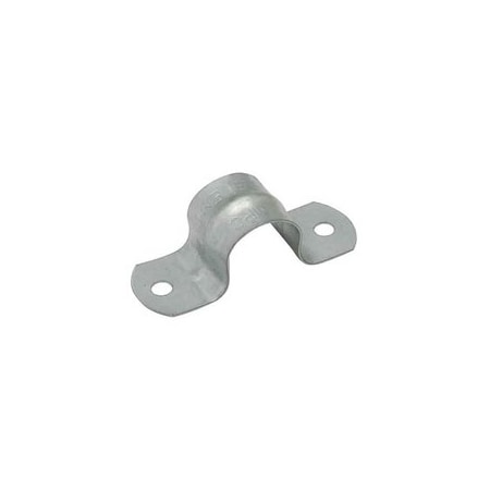 Raco 1-1/4 in One-Hole Steel EMT Push-On Strap, 50PK 2095