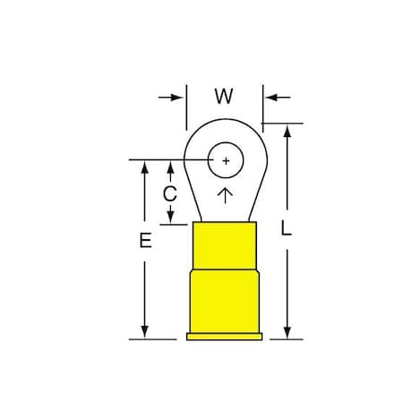 3M 12-10 Vinyl Insulated Butted S, 1000PK 13-8-P