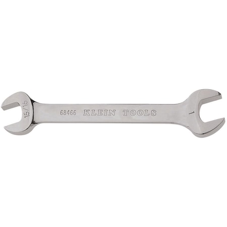 Klein Tools Open-End Wrench 15/16-Inch and 1-Inch Ends 68466