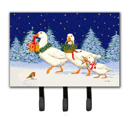 Carolines Treasures Three Geese and Gifts Leash or Key Holder ASA2170TH68