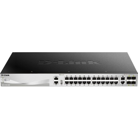 D-Link DGS-3130 SERIES 30-PORT L2+ FULLY MANAGED GIGABIT SWITCH DGS-3130-30TS