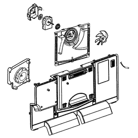 Lg AEB73764534 LG Refrigerator Grille Assembly-FAN AEB73764534