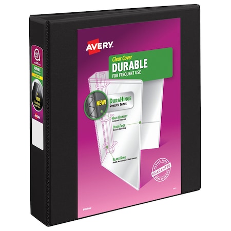 Avery Durable View 3 Ring Binder, 1.5 in Ring 17374