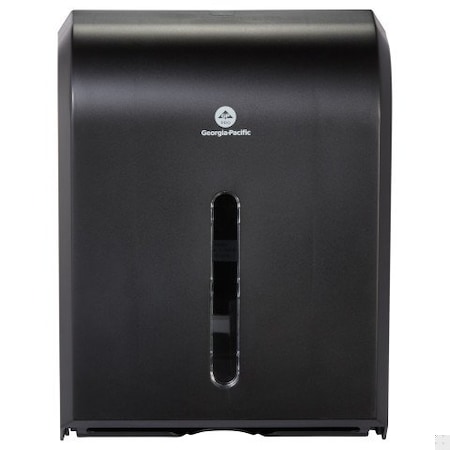 Georgia-Pacific 15-3/8"H x 11-1/4"W Multifold Dispenser, Translucent Smoke 56650A