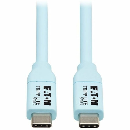 Eaton EATON USB-C Cable M/m, Antibacterial, Ultra Flexible, 240w Pd U040AB-006CS5LB