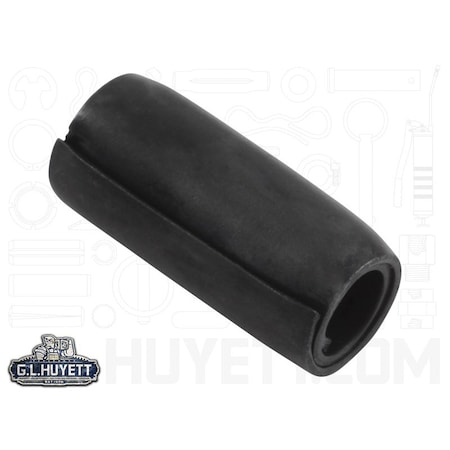 Huyett Coiled Spring Pin, Standard Duty, High Carbon Steel, 0.219 in Dia x 0.500 in L SPC-218-0500
