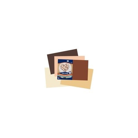 Tru-Ray Construction Paper, Art Project, Craft Project, 12in W x 18in L, 76 lb Basis Weight, 12PK P102950