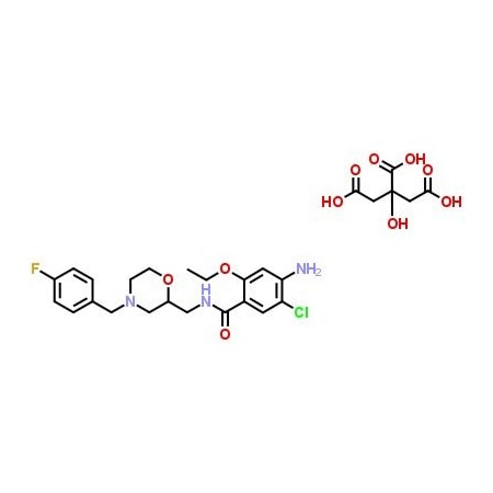 Ak Scientific Mosapride citrate (25g), CAS 112885-42-4 I052-25g