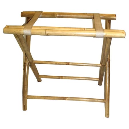 Bamboo Luggage Rack- 24 x 15 x 22 in. 5476