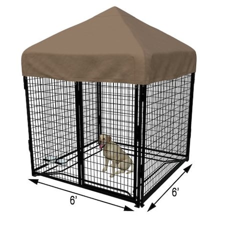 K9 Kennel Store 6ft X 6ft Complete Standard Kennel CWW6X6FK