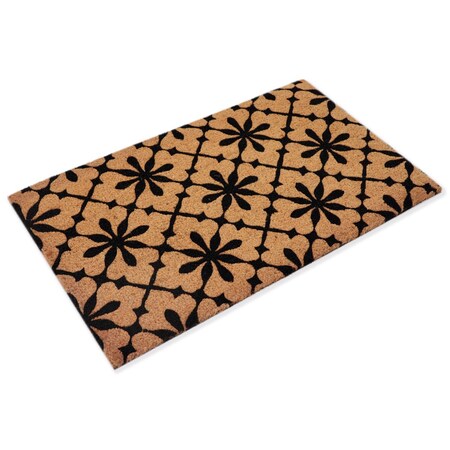 First Concept 18 in. W X 30 in. L Multi-Color Coir Door Mat FC-72446