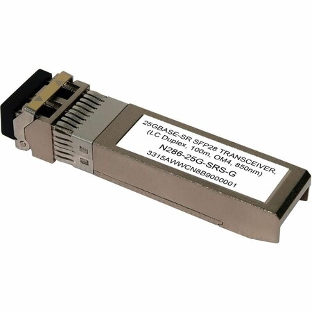 Eaton Eaton Transceiver Module, SFP28, 25Gbps, 100m, Multimode N286-25G-SRS-G