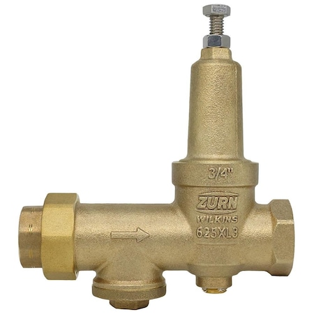 Wilkins Pressure Reducing Valve, 3/4" Inlet, NPT 34-625XL3