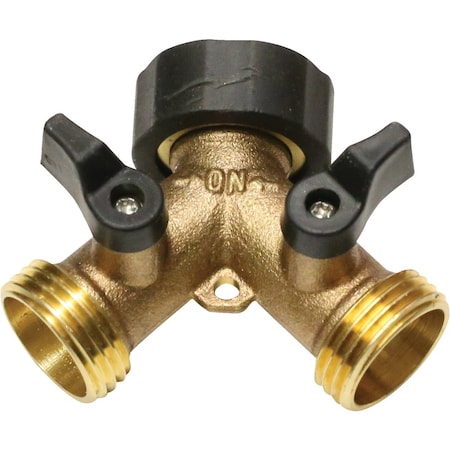 Westlake Pipe & Fittings Brass Wye Hose Shutoff 15-4021