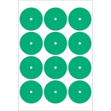 Accuform GAUGE MARKING DECALS 2 12 COLOR GML103GN