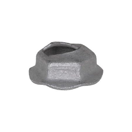 Auveco Self-ThreaDINg Nut 6mm Stud 11mm Hex Zinc, 50PK 19548