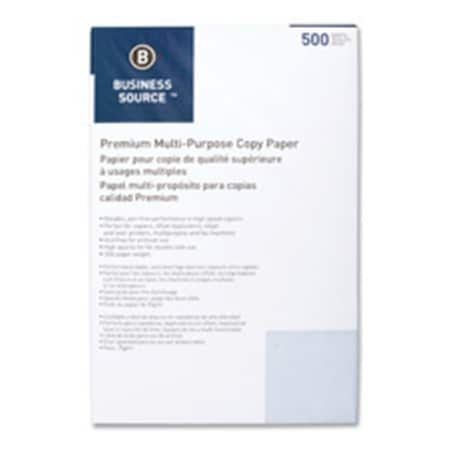 Business Source Multipurpose Paper- 92 Bright- 20lb.- 11in.x17in.- 5RM-CT- White BU463507