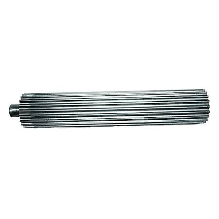 Zoro Select Timing Pulley Bar Stock, Steel, L 9 in 44-8M-PS8S