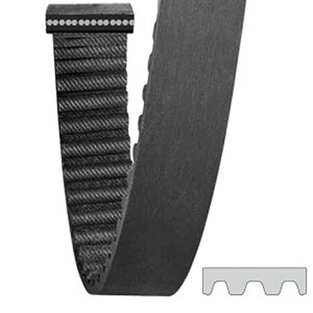 Timken Belts Curvilinear Timing Belt, 309 Teeth, Neoprene, 4326 mm Wide, 14 mm Pitch, 4326-14M-65 4326-14M-65