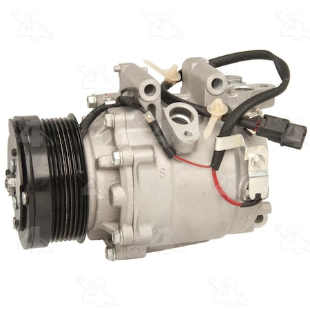 4-Seasons AC Compressor with Clutch for 2006-2011 Honda Civic 98555