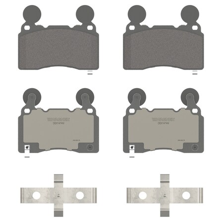 Wagner Brake OEX Front Disc Brake Pad Set Premium Semi - Met,  OEX1474M