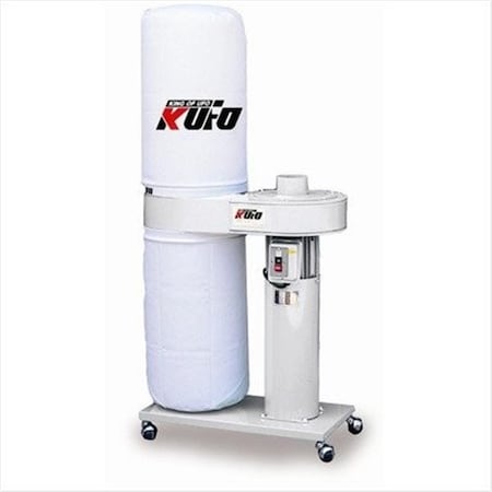 Kufo Seco 1 HP 696 CFM Vertical Bag Area-Spot Dust Collector KU308029