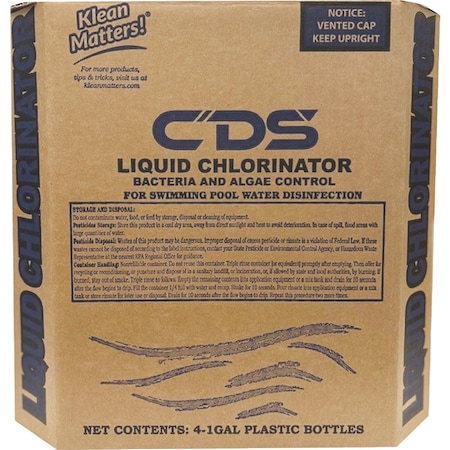 Cds 1 Gal. Liquid Chlorinator CD160001