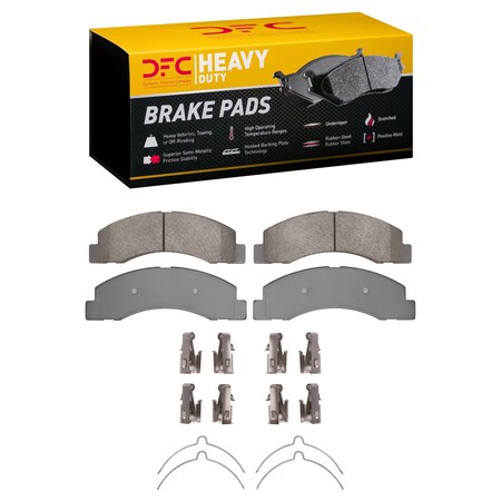 Dfc Heavy Duty Disc Brake Pad Set,  1214-0756-01