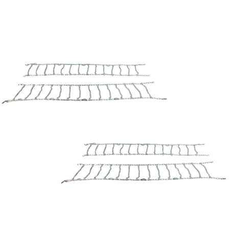 Mytee Products Twist Link Tire Chain - Single for 22.5in Tires Truck semi tire Chains Set of 2, 2PK TC225VSx2