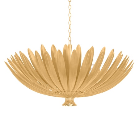 Hudson Valley Lighting Whitfield 12 Light Chandelier in Vintage Gold Leaf Finish 1848-VGL