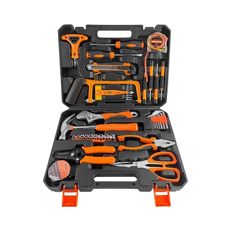 Wrightmaster 43-Piece Home Tool Kit in Orange ZR-043J